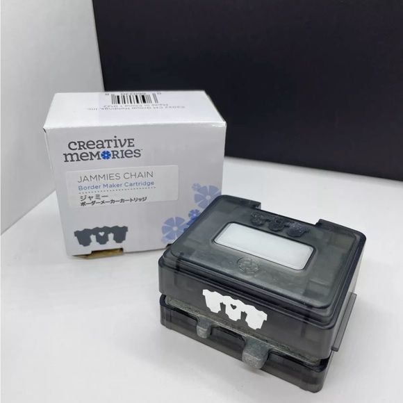 Creative Memories Jammies Shirt Chain Border Maker Punch Cartridge BMC Brand New - Picture 3 of 7